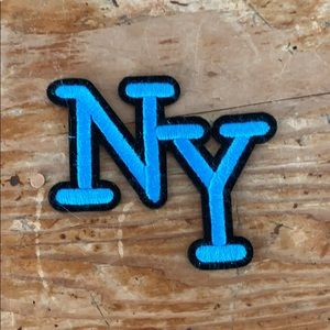 NY iron on patch